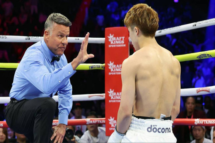 Naoya Inoue Dipukul Jatuh Lagi, sang Monster KO Dilarang Naik ke Kelas Bulu